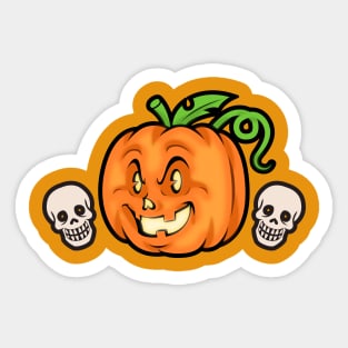 Jack o Lantern Sticker